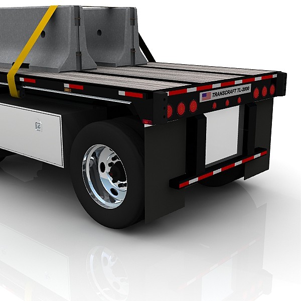 lwo transcraft spread axle trailer - Transcraft TL2000 spread axle by bansheewoj
